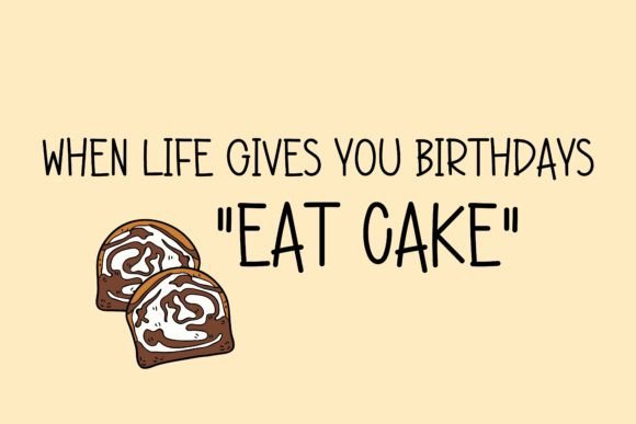Marble Cake Font Poster 2