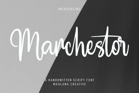 Marchestor Font Marchestor Font Poster 1