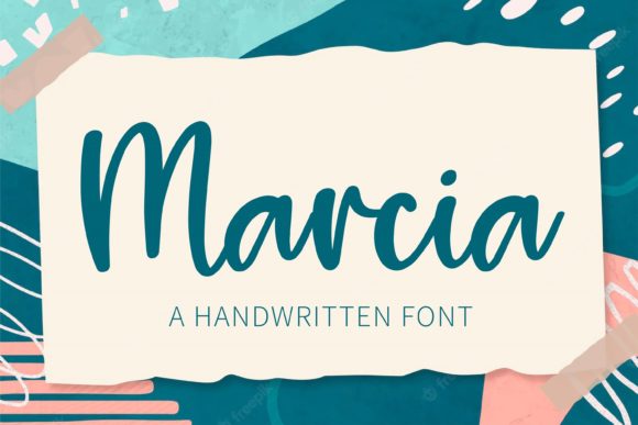 Marcia Font Poster 1