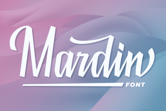 Mardin Font Poster 1