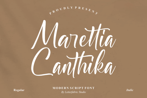 Marettia Canthika Font Poster 1