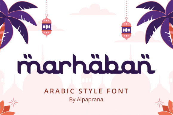 Marhaban Font Poster 1