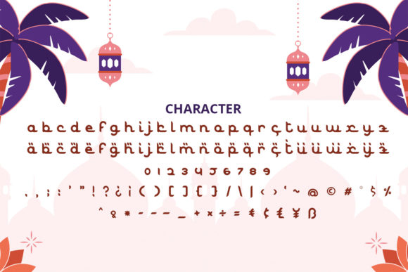 Marhaban Font Poster 7
