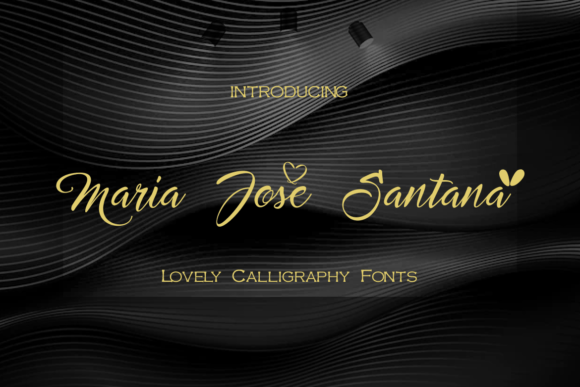 Maria Jose Santana Font Poster 1