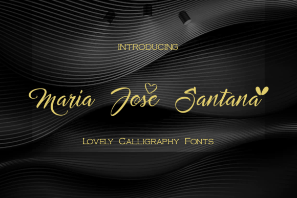 Maria Jose Santana Font Maria Jose Santana Font Poster 1