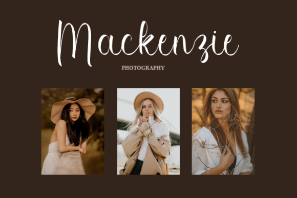 Maria Rebecca Font Poster 7