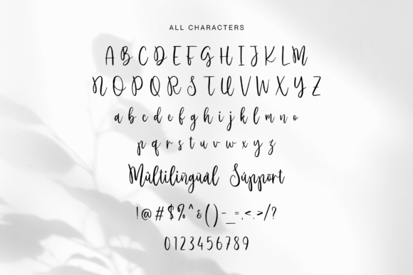 Mariangelica Font Poster 9