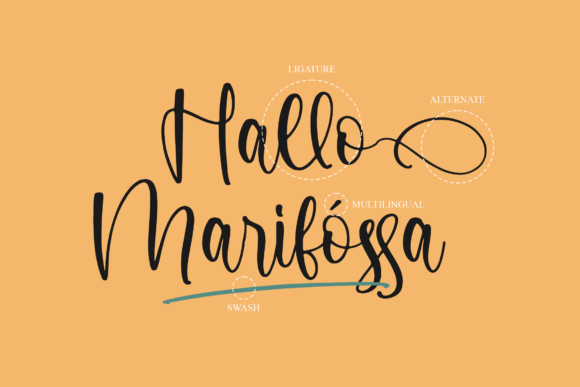 Marifossa Font Poster 12