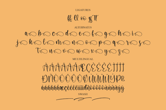 Marifossa Font Poster 14