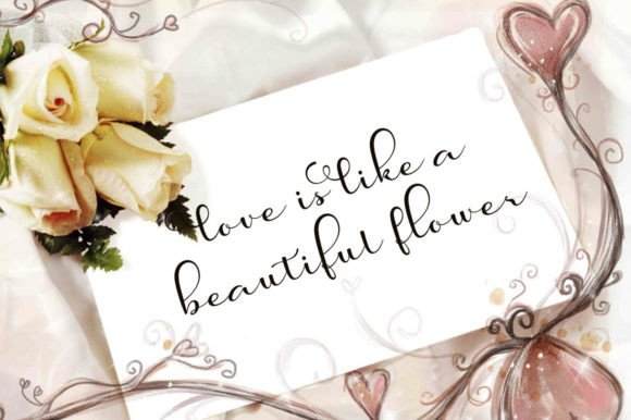Marigold Font Poster 6