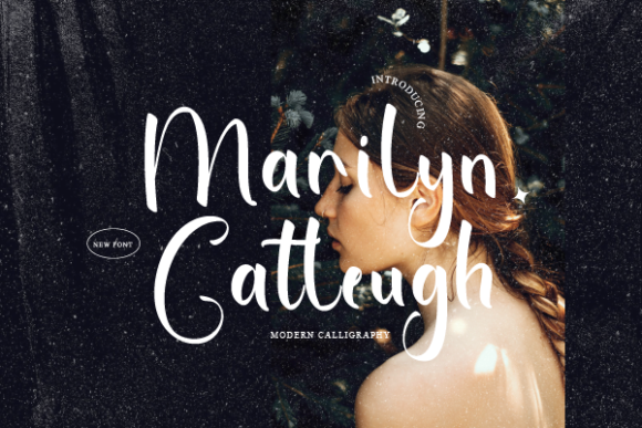 Marilyn Catleugh Font Poster 1