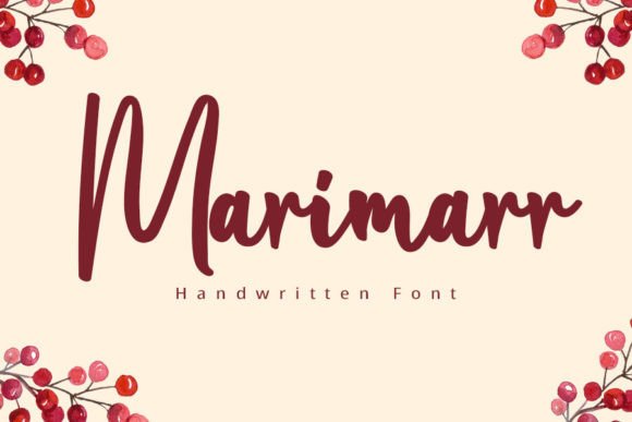 Marimarr Font Poster 1