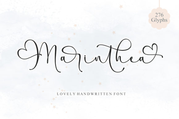 Marinthea Font Poster 1