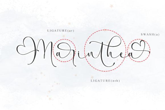Marinthea Font Poster 2