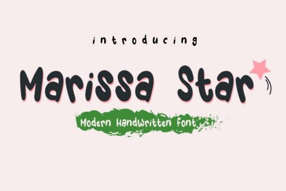 Marissa Star Font Poster 1