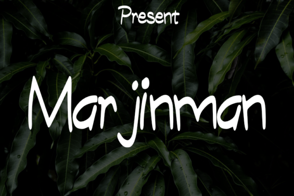 Marjinman Font Poster 1