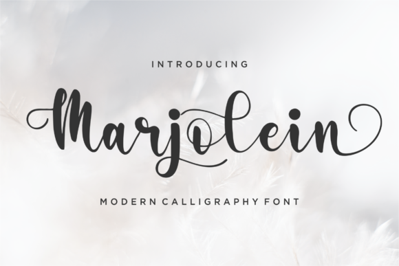 Marjolein Font Poster 1