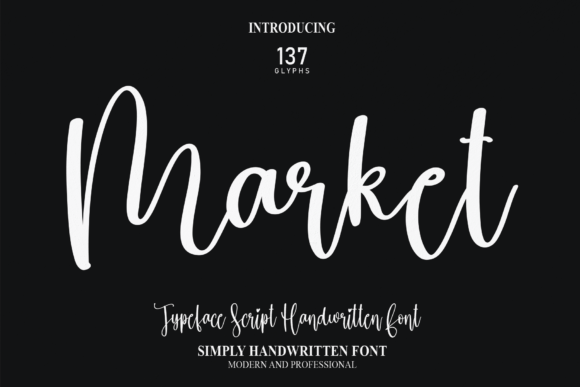 Market Font Poster 1