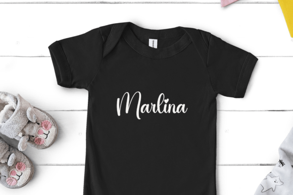 Marlina Font Poster 4