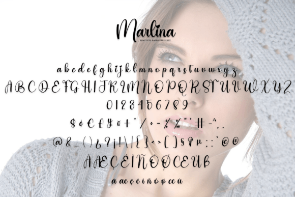 Marlina Font Poster 7