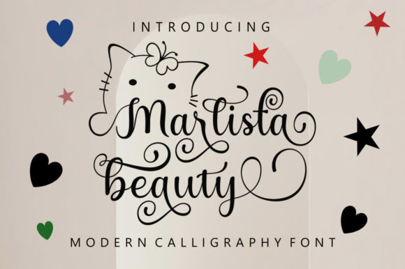 Marlista Beauty Font Poster 1