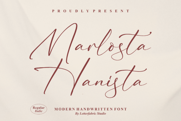 Marlosta Hanista Font Poster 1