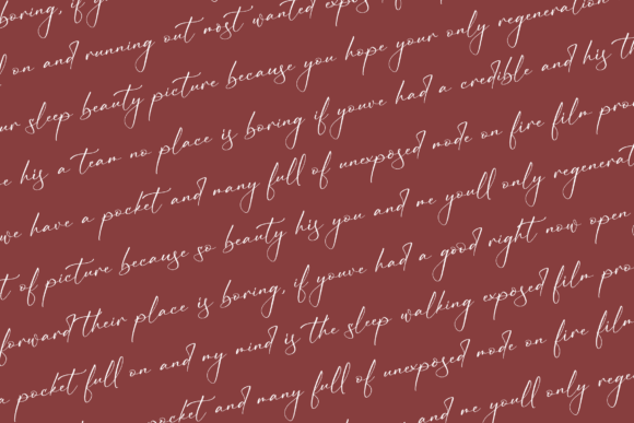 Marlosta Hanista Font Poster 8