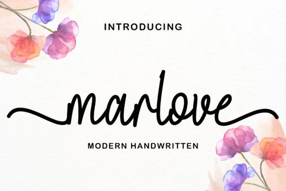 Marlove Font Poster 1