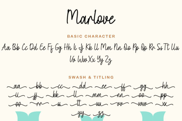Marlove Font Poster 8