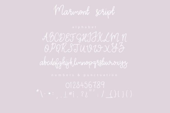 Marmont Font Poster 6