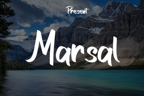 Marsal Font Poster 1