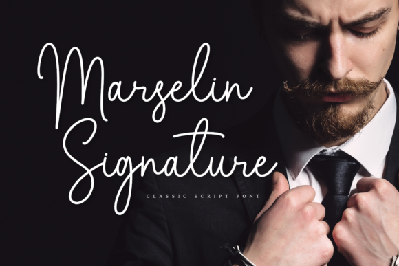 Marselin Signature Font