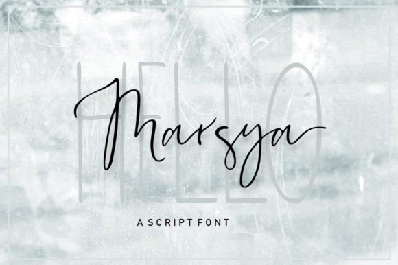 Marsya Font Poster 1