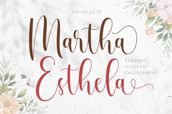 Martha Esthela Font Poster 1