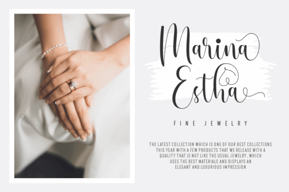 Martha Esthela Font Poster 4