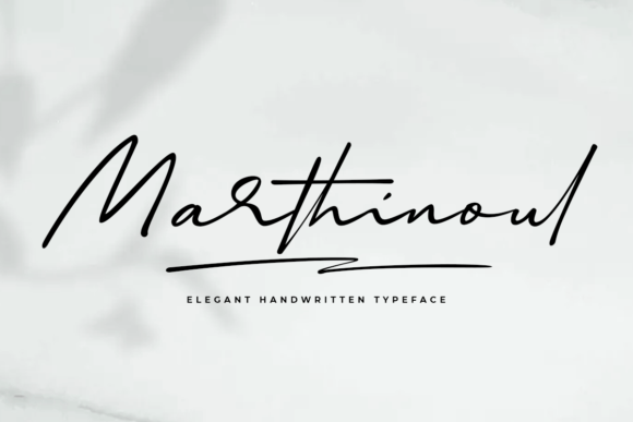 Marthinoul Font Marthinoul Font Poster 1