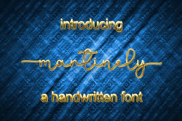 Martinely Font Poster 1