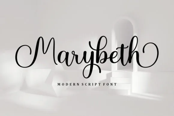 Marybeth Font Marybeth Font Poster 1