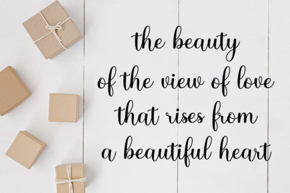 Marybeth Font Poster 5