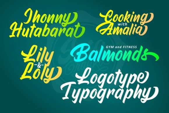 Masbrushy Font Poster 4