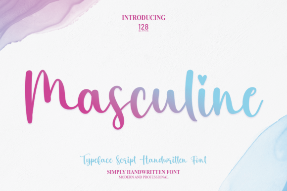 Masculine Font