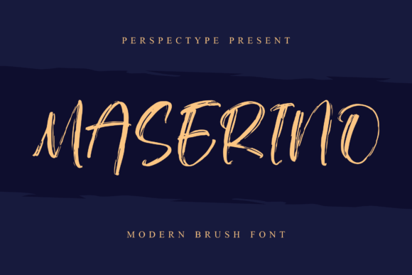 Maserino Font Maserino Font Poster 1