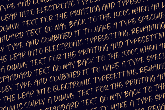 Maserino Font Poster 8