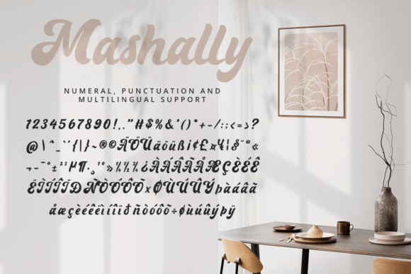 Mashally Font Poster 9