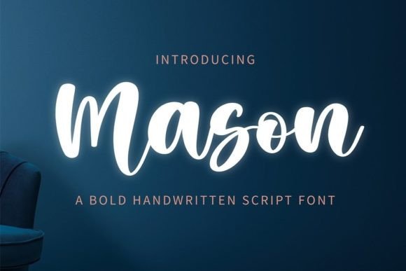 Mason Font Poster 1