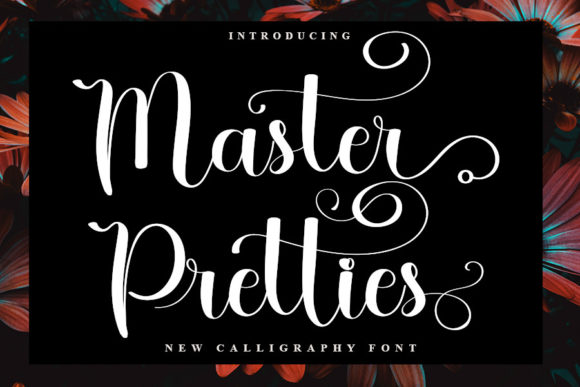 Master Pretties Font Poster 1