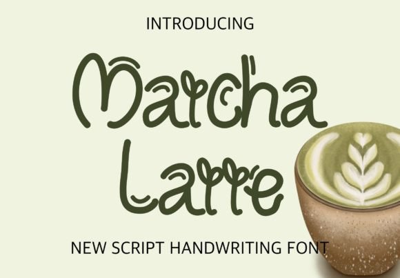 Matcha Latte Font