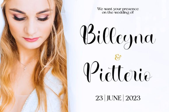 Maternity Font Poster 2