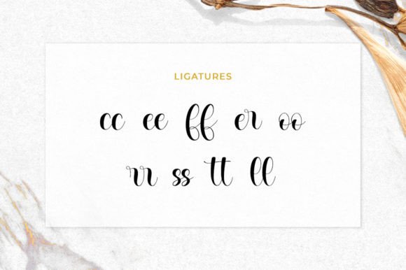 Maternity Font Poster 11