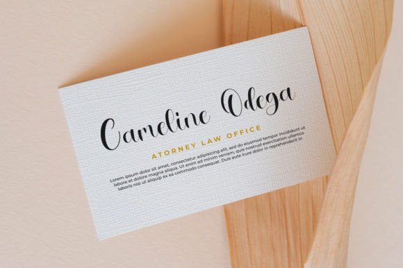 Maternity Font Poster 5